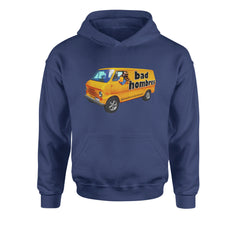 Bad Hombres Van West Chester Band Youth-Sized Hoodie Navy Blue