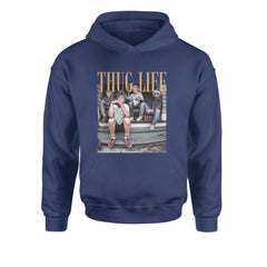 Golden Girls Thug Life Street Youth-Sized Hoodie Navy Blue