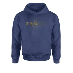 DunesDay Desert Apocolypse Youth-Sized Hoodie Navy Blue