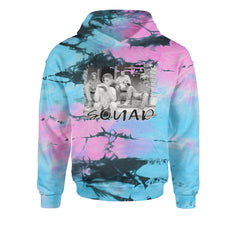 Squad Golden Girls Youth-Sized Hoodie Tie-Dye Pacific