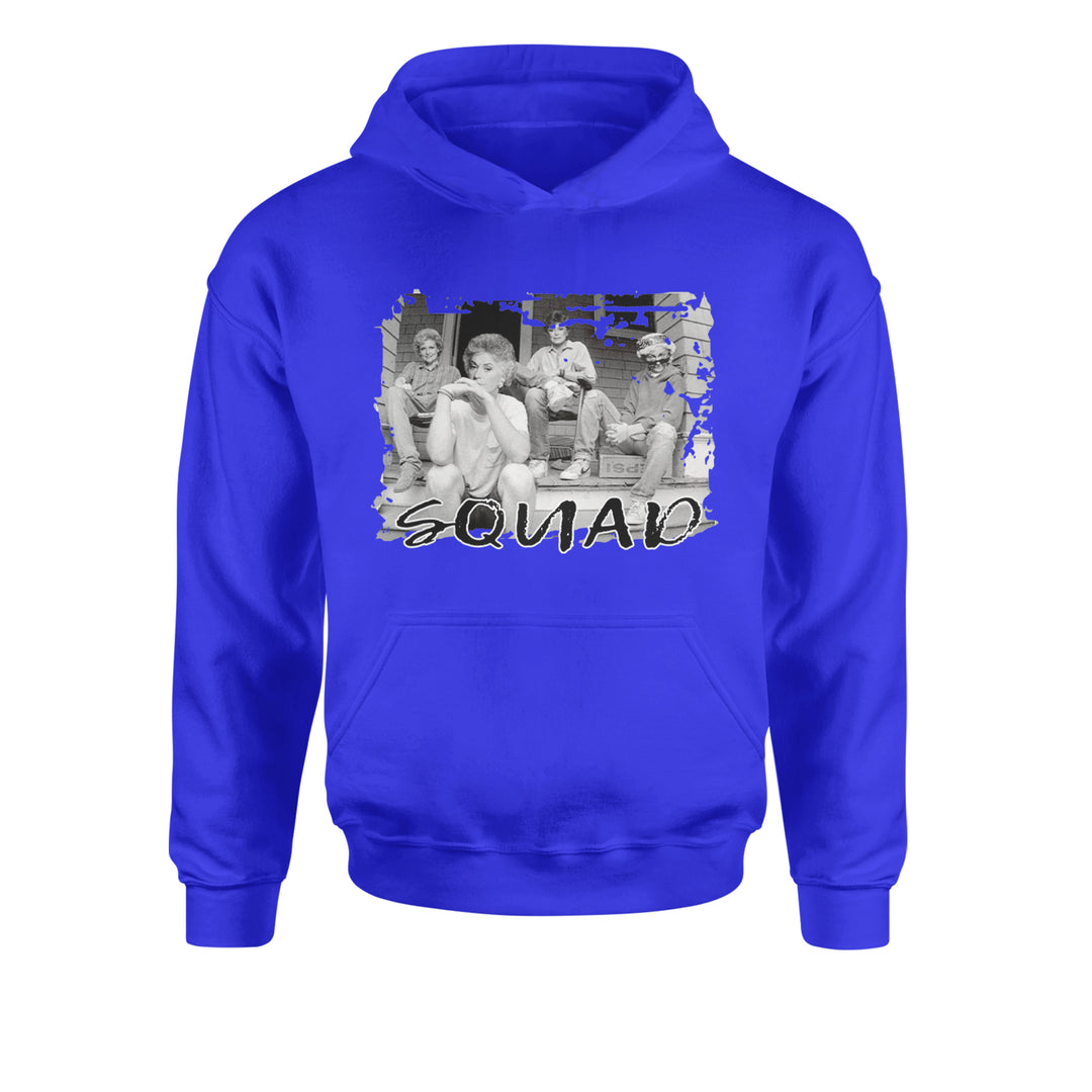 Squad Golden Girls Youth-Sized Hoodie Royal Blue