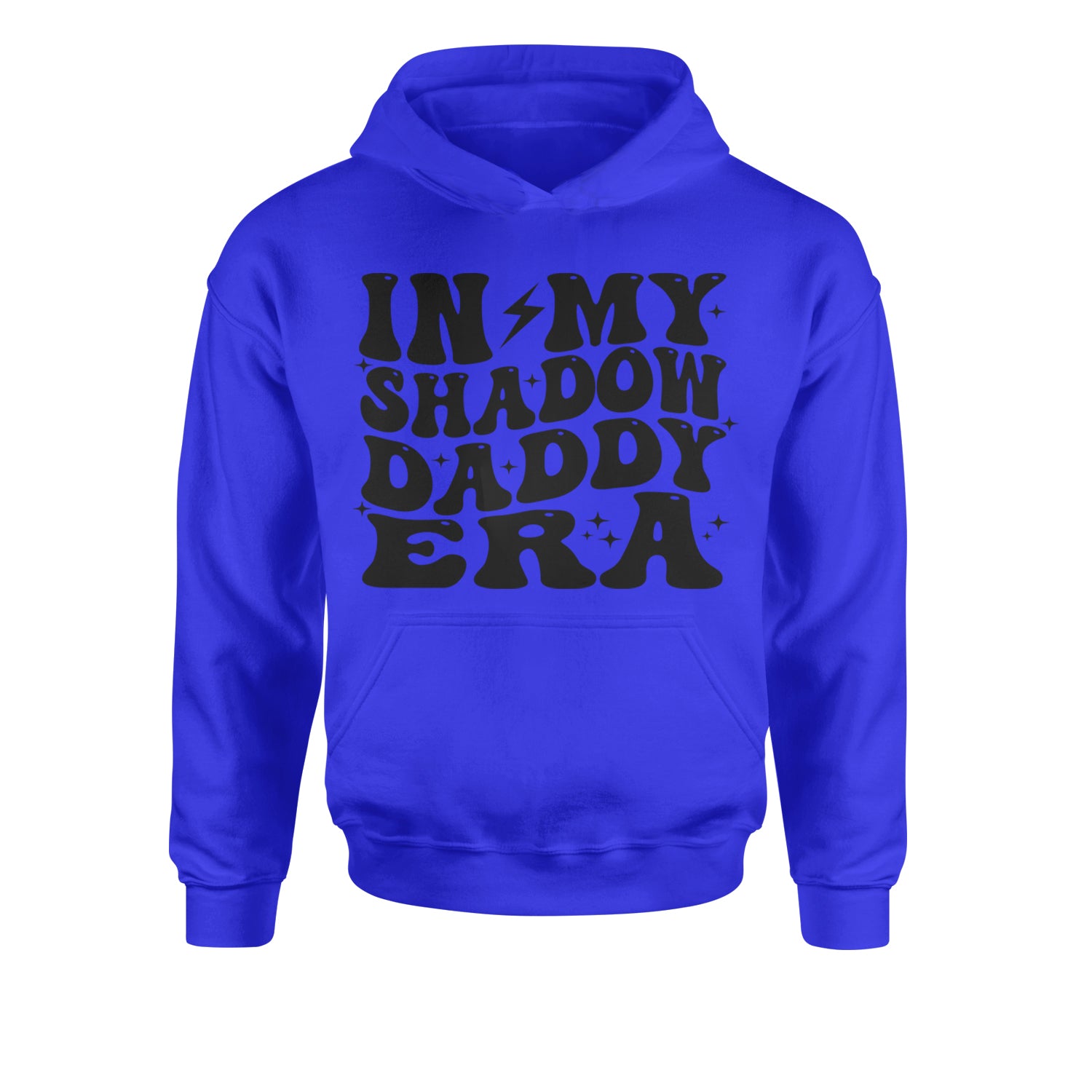 In My Shadow Daddy Era Romantasy Youth-Sized Hoodie Royal Blue