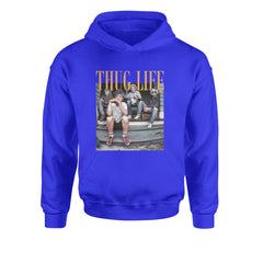Golden Girls Thug Life Street Youth-Sized Hoodie Royal Blue