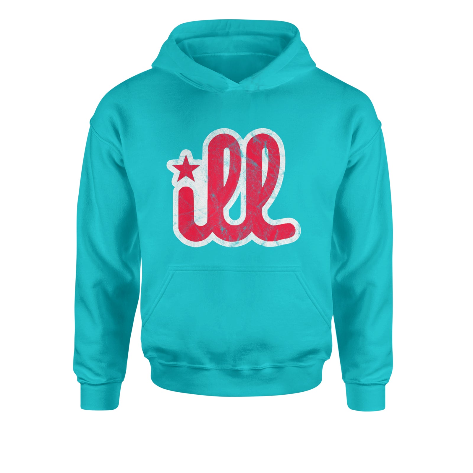 ILL Vintage It's A Philly Thing Youth-Sized Hoodie Teal