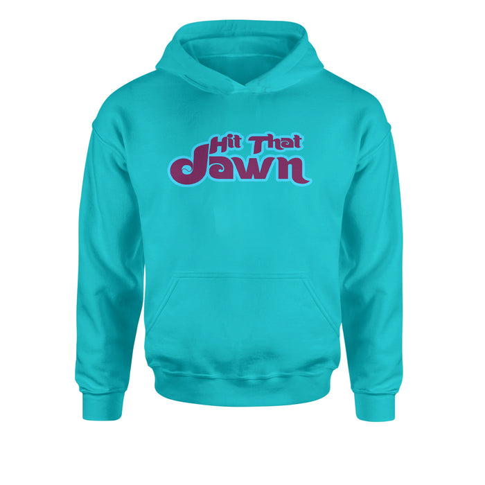 Hit That Jawn Philly Baseball Youth-Sized Hoodie