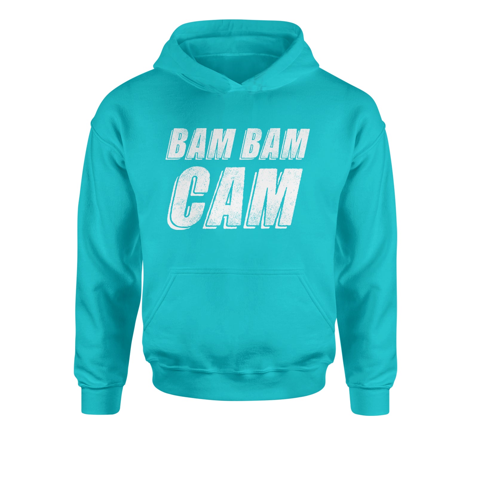 Bam Bam Cam Youth-Sized Hoodie Royal Blue