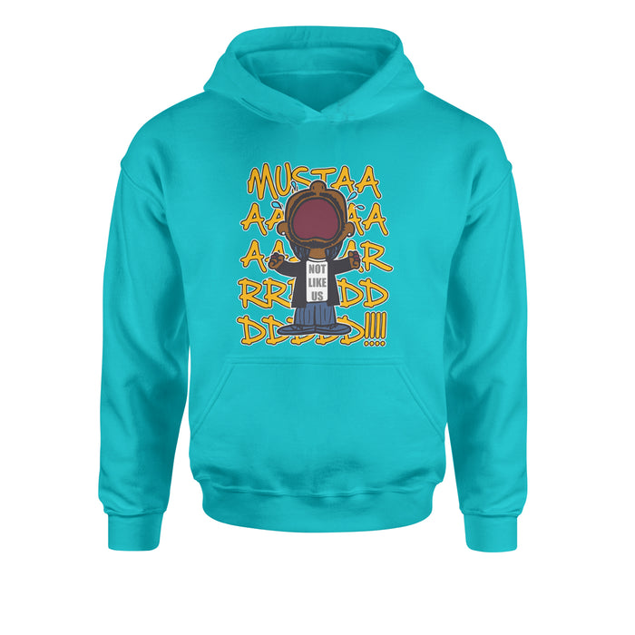 MUSTARD! Not Like Us Tv Off Youth-Sized Hoodie