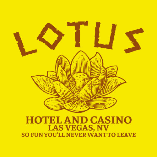 Lotus Hotel and Casino Mens T-shirt 