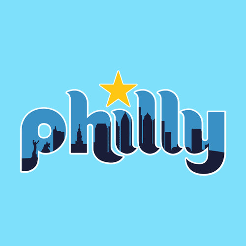 Skyline Philly Philadelphia Men's T-shirt