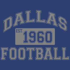 Dallas Football Established 1960 Mens T-shirt