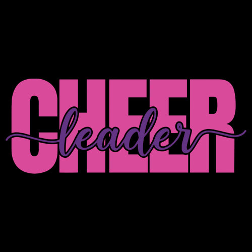 Cheerleader with Scripted Flair Mens T-shirt