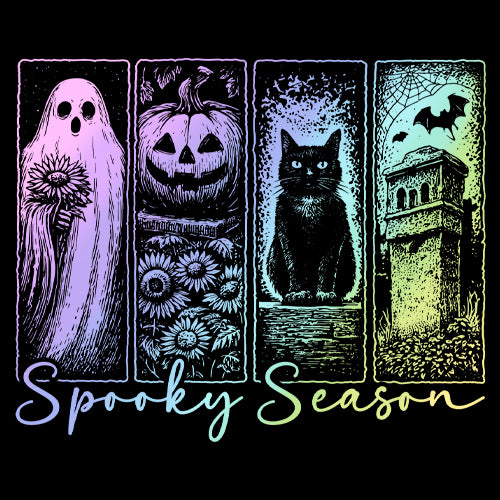 Spooky Season Cute Pastel Halloween Design Mens T-shirt