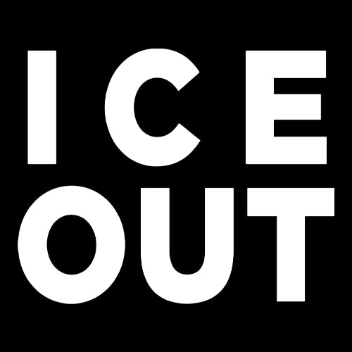 Ice Out Protest Mens T-shirt