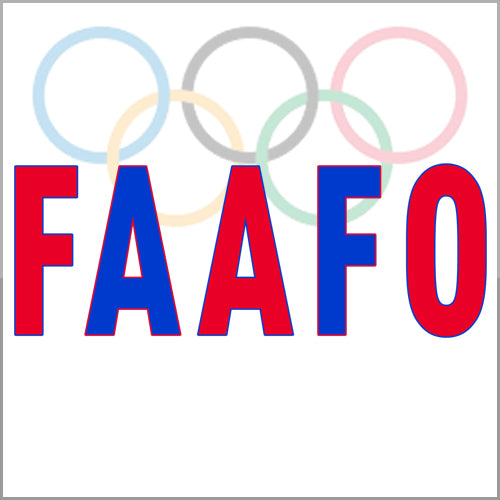 FAAFO Olympic Team USA Shirt Mens T-shirt