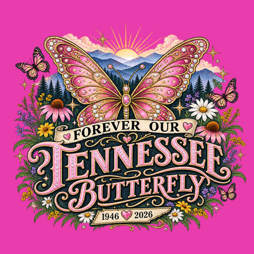 Forever Our Tennessee Butterfly Dolly Mens T-shirt