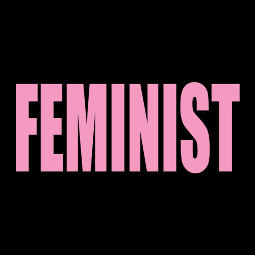 Feminist (Pink Print) Mens T-shirt