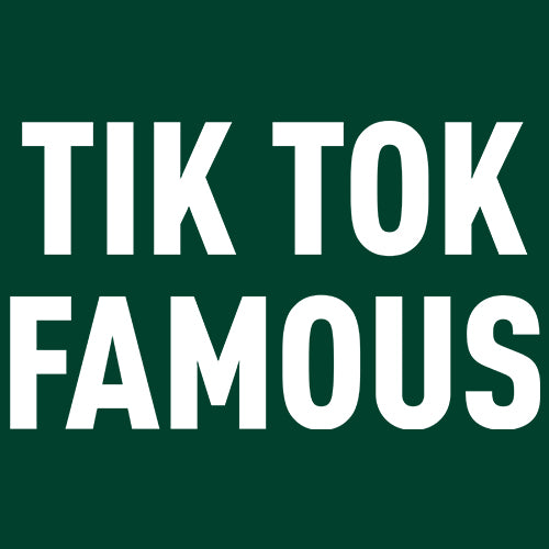 TikTok Famous Influencer Promoter Mens T-shirt 