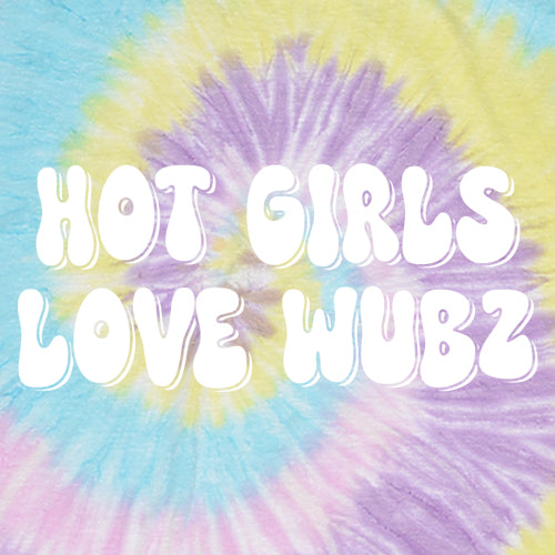 Hot Girls Love Wubz Rave Bass EDM Music Mens T-shirt 