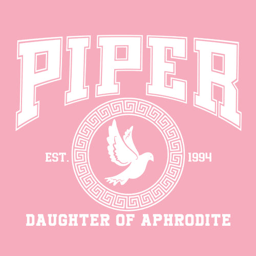 Piper Daughter of Aphrodite Rebel Heart Mens T-shirt