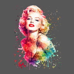 Mrs. Monroe Watercolors Bombshell Mens T-shirt