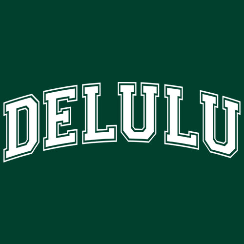 Delulu Delusional Light Hearted Mens T-shirt 