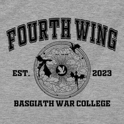 Fourth Wing Basgiath War College Mens T-shirt 