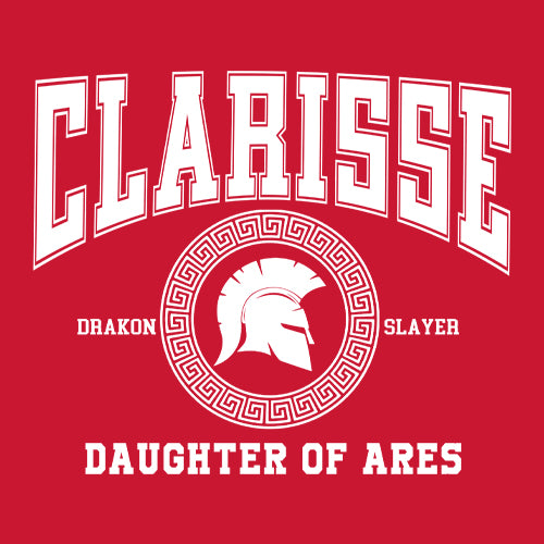 Clarisse Daughter of Ares Battle Ready Mens T-shirt