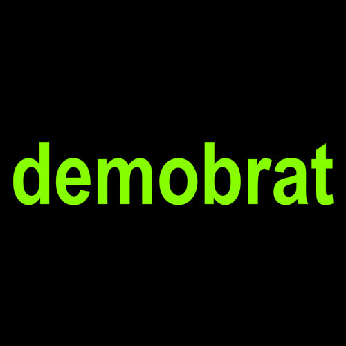 Demobrat Kamala Is Brat Vote Democrat Mens T-shirt