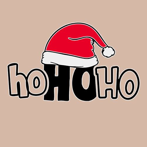 Ho Ho Ho Santa Christmas Hat  Mens T-shirt