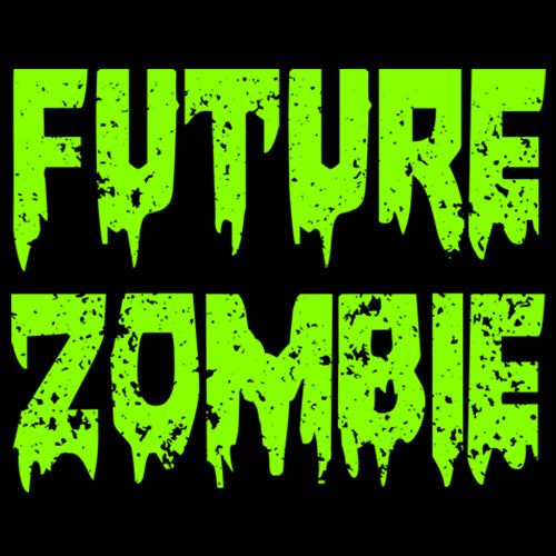 Future Zombie Horror Mens T-shirt