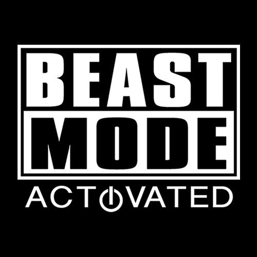 Activated Beast Mode Workout Gym Clothing Mens T-shirt 