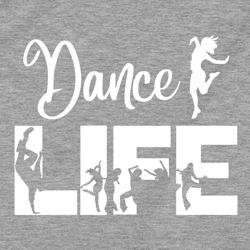 Dance Life Silhouette Dancers Mens T-shirt 