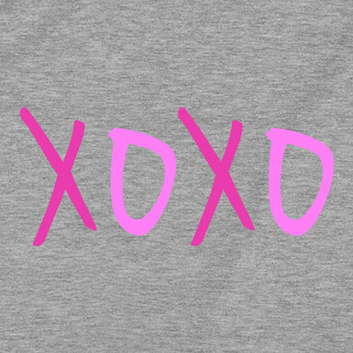 XOXO Pink Print  Mens T-shirt