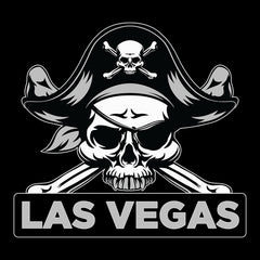 Raider Skull Straight Outta Las Vegas Mens T-shirt