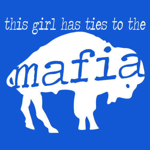 This Girl Has Ties To The Bills Mafia Mens T-shirt 