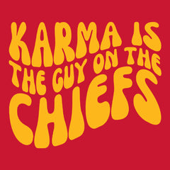Karma Is The Guy On The Chiefs Boyfriend Mens T-shirt