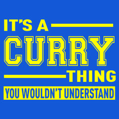 It's A Curry Thing, You Wouldn't Understand Basketball Mens T-shirt