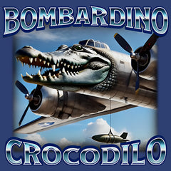 Bombardino Crocodilo Brainrot Men's T-shirt