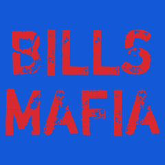Distressed Bills Mafia Football Mens T-shirt