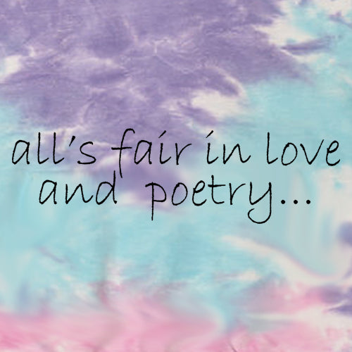 All's Fair In Love And Poetry TTPD Poets Department Mens T-shirt 