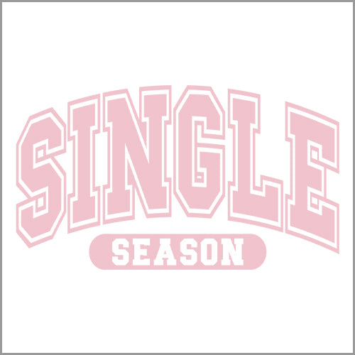 Single Season Valentine's Day  Mens T-shirt