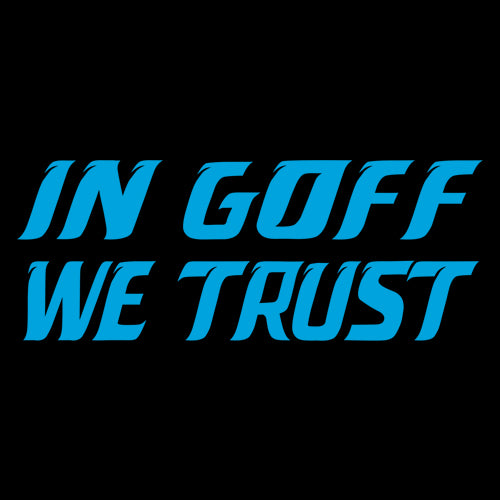 In Goff We Trust Detroit  Mens T-shirt