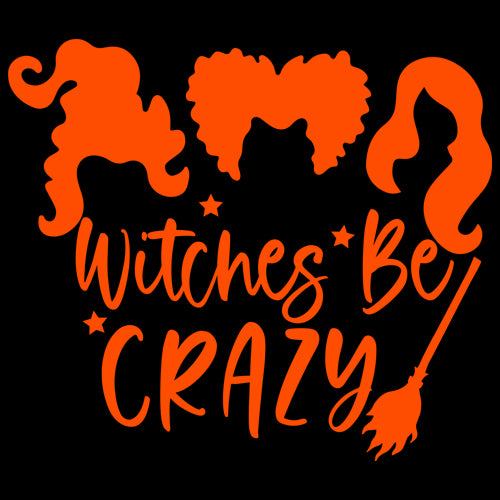 Witches Be Crazy Hocus Pocus Mens T-shirt