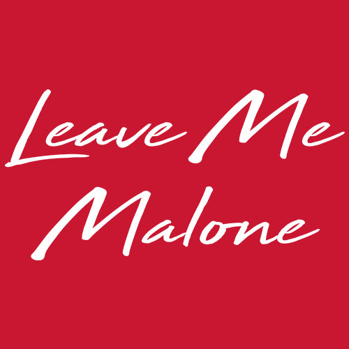 Leave Me Malone I'd Be Crying Rapper Mens T-shirt 