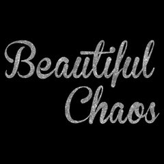 Beautiful Chaos Glitter Music Festival Mens T-shirt
