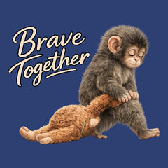 Punch Brave Together Stuffed Animal Mens T-shirt
