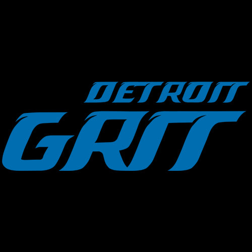 Grit Detroit Football Hard Knocks Mens T-shirt