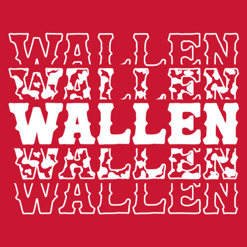 Wallen Country Music Western Mens T-shirt 