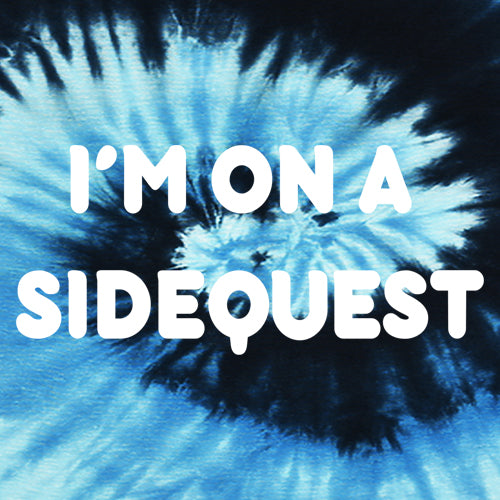 I'm On A Sidequest Festival Rave EDM Mens T-shirt 