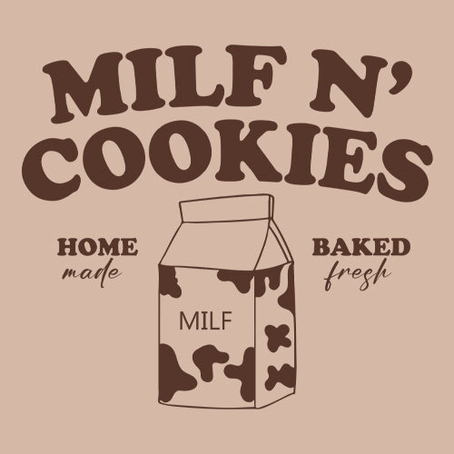 Milf And Cookies Mens T-shirt 